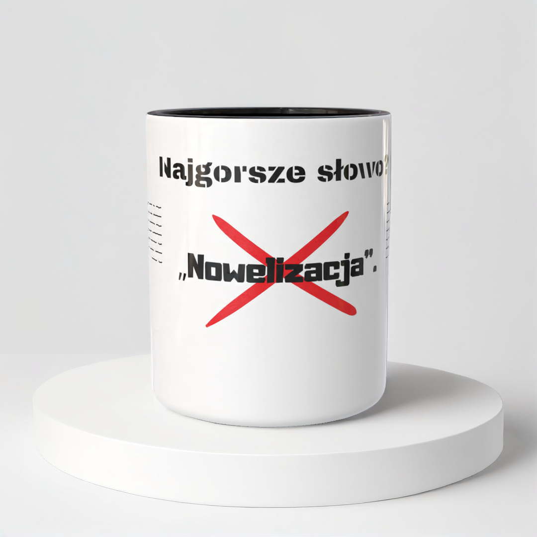 Śmieszny Kubek Dla Księgowych - Najgorsze słowo Nowelizacja