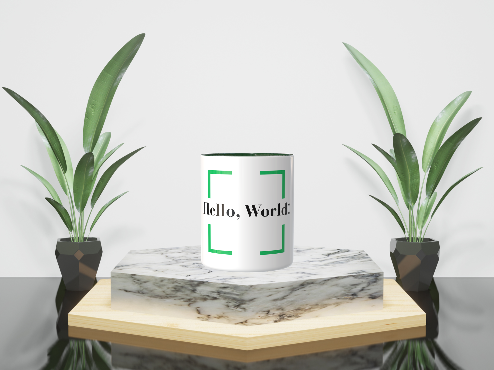Śmieszny Kubek Dla Programistow - Hello, World!