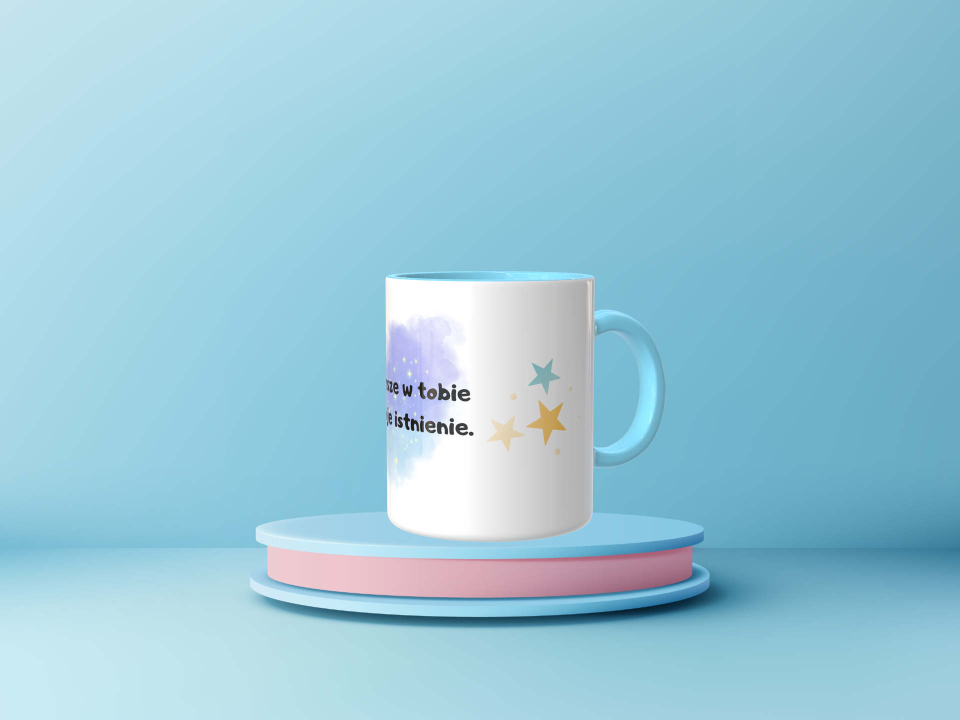 Śmieszny Kubek Niegrzeczne - Najgorsze w tobie to twoje istnienie