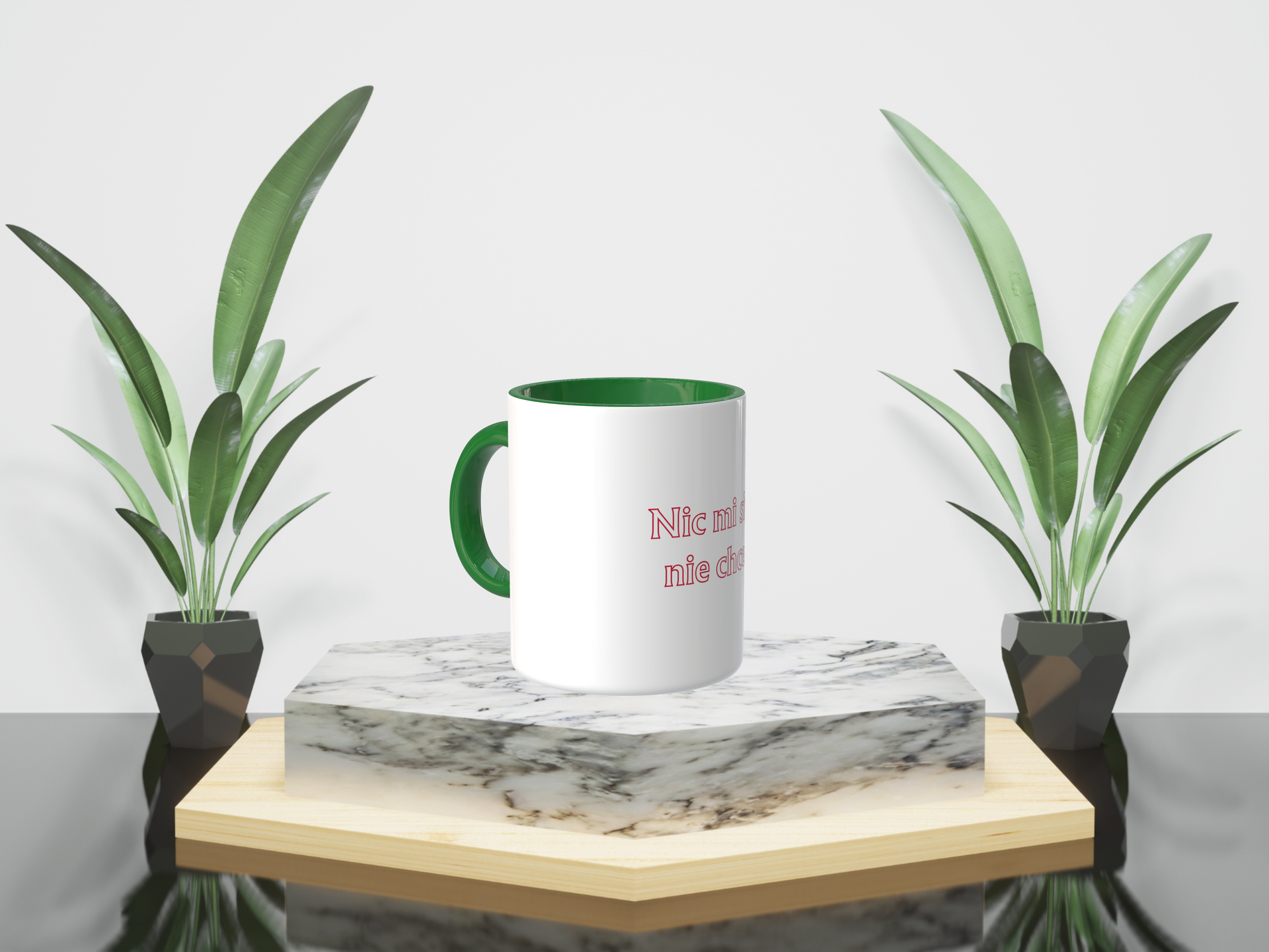 Śmieszny Kubek Niegrzeczne - Nic mi się nie chce