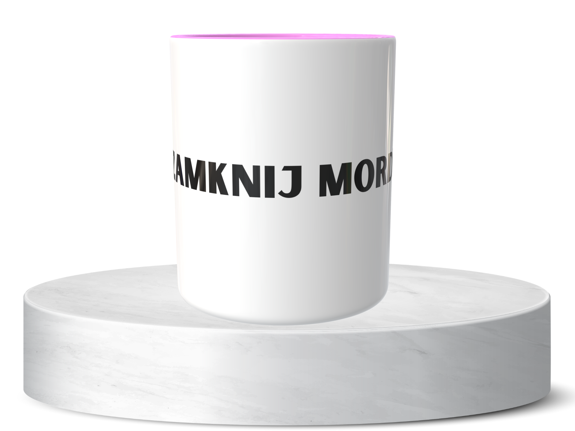 Śmieszny Kubek Niegrzeczne - Zamknij mordę