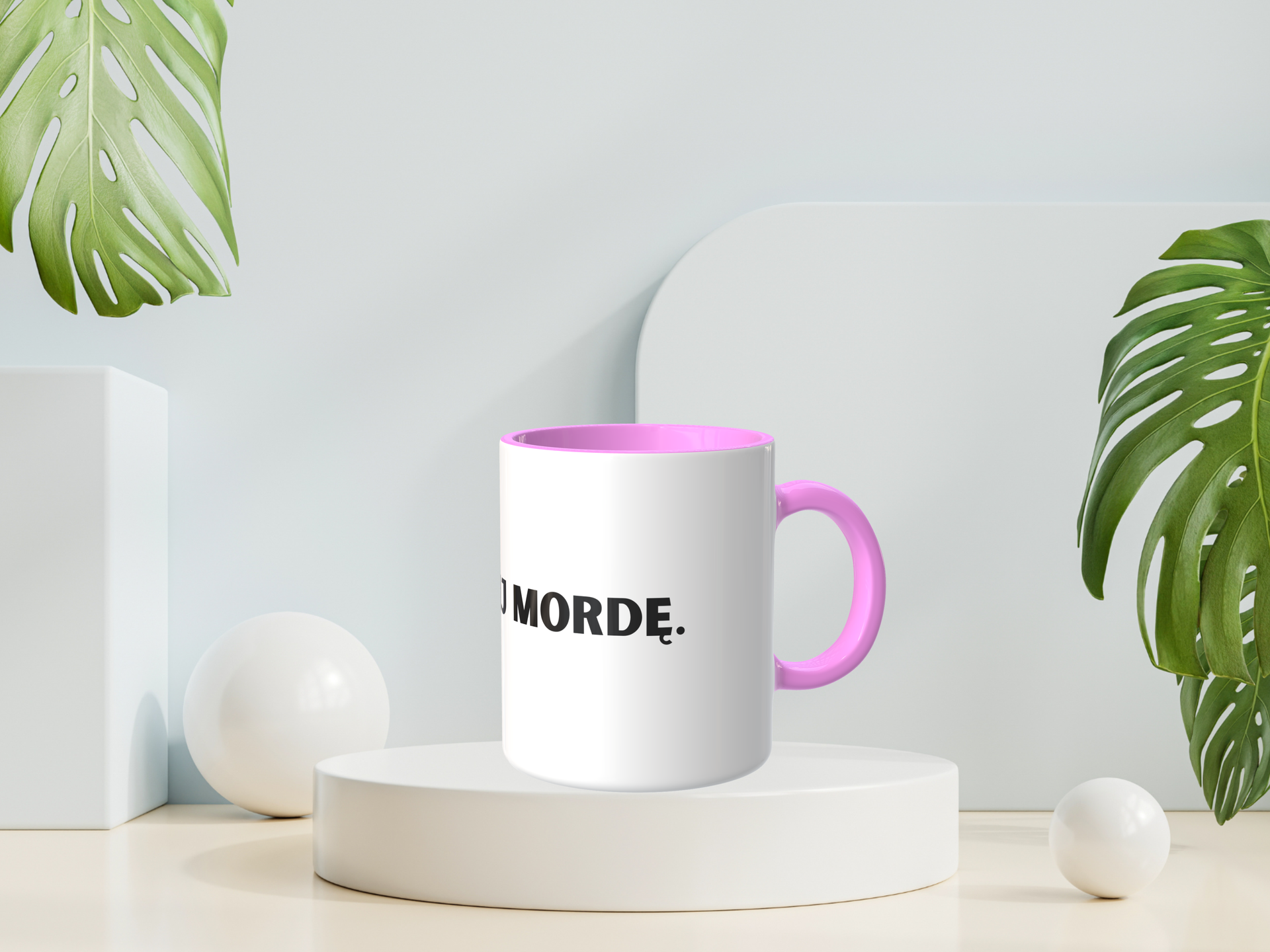 Śmieszny Kubek Niegrzeczne - Zamknij mordę