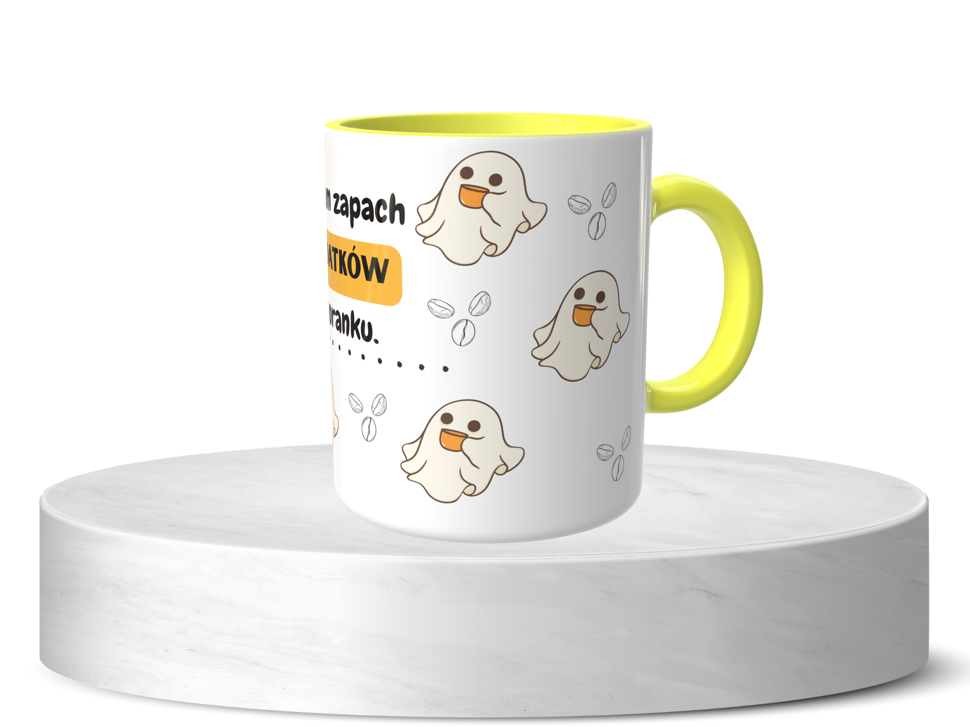 Śmieszny Kubek Niesklasyfikowane - Kocham zapach podatków o poranku 2