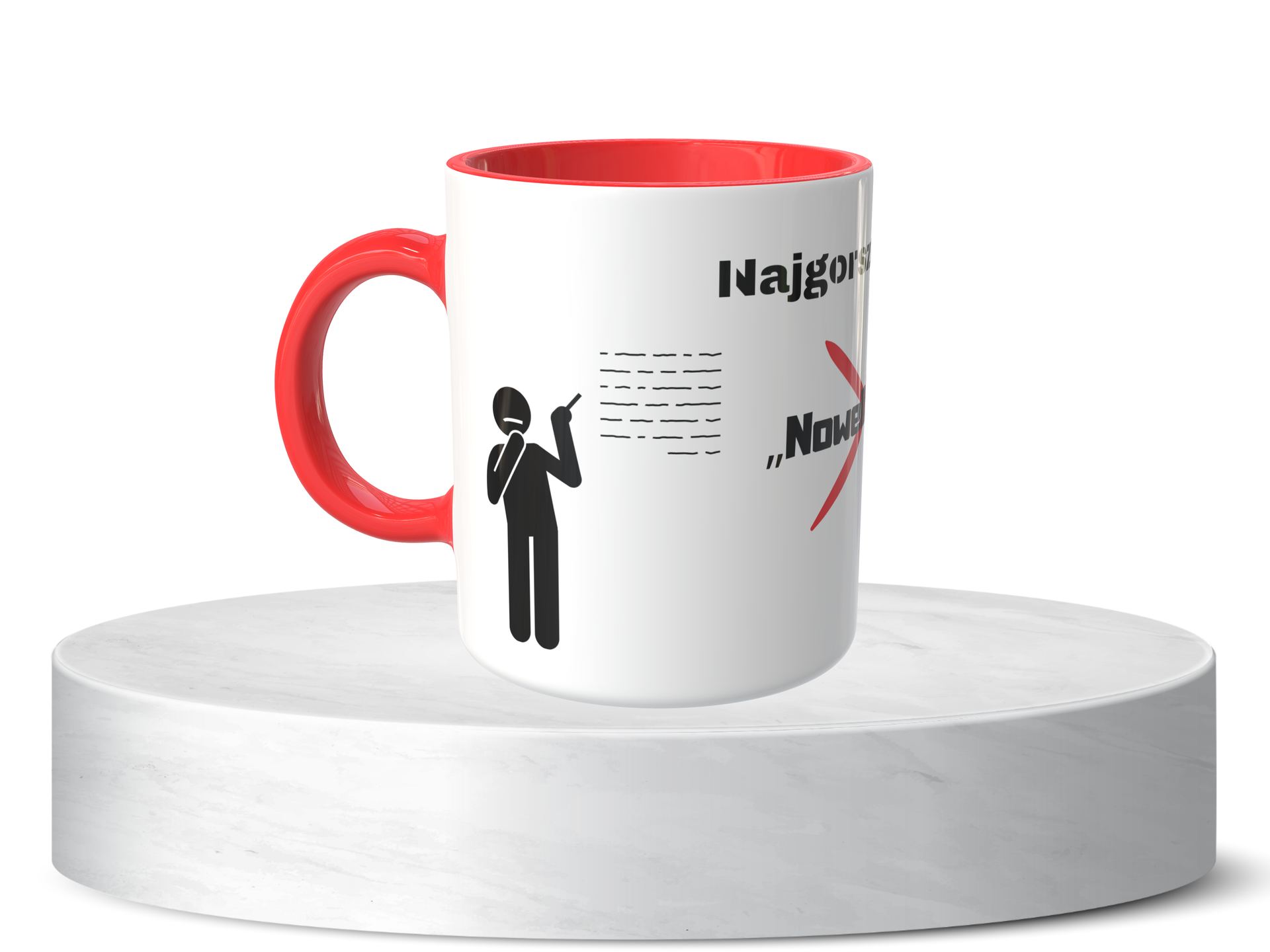 Śmieszny Kubek Niesklasyfikowane - Najgorsze słowo Nowelizacja 2