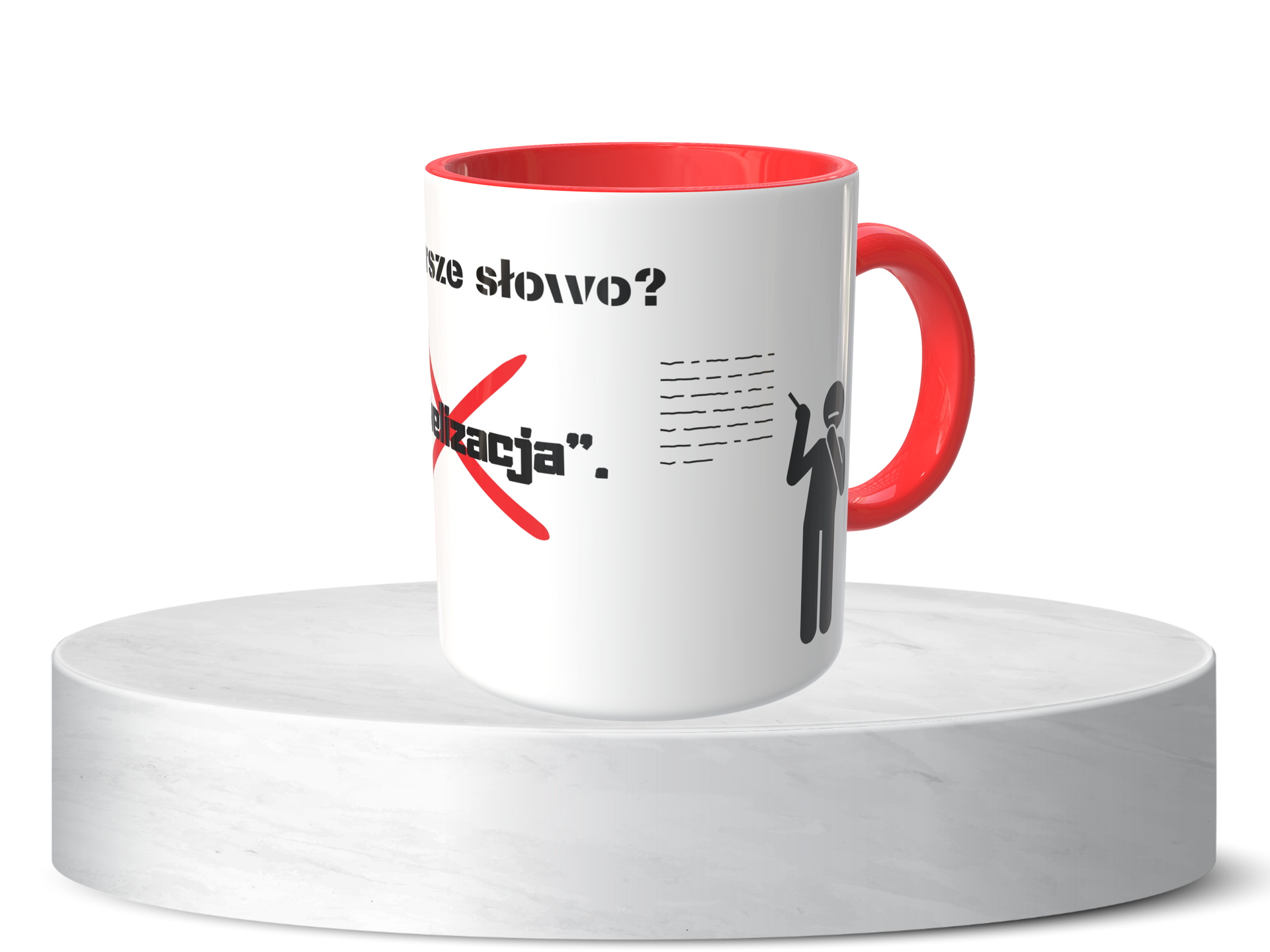 Śmieszny Kubek Niesklasyfikowane - Najgorsze słowo Nowelizacja 2