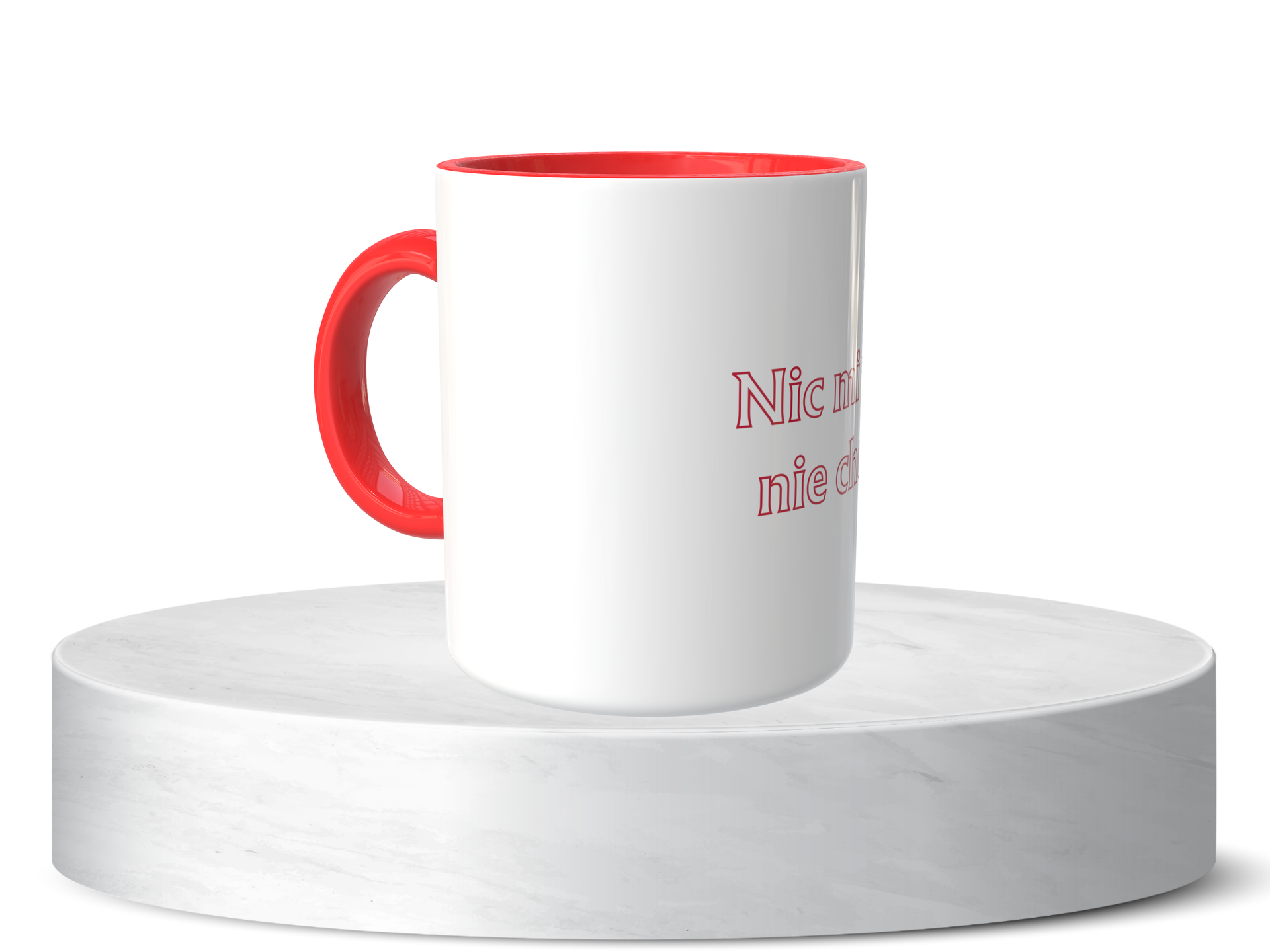 Śmieszny Kubek Niesklasyfikowane - Nic mi się nie chce 2