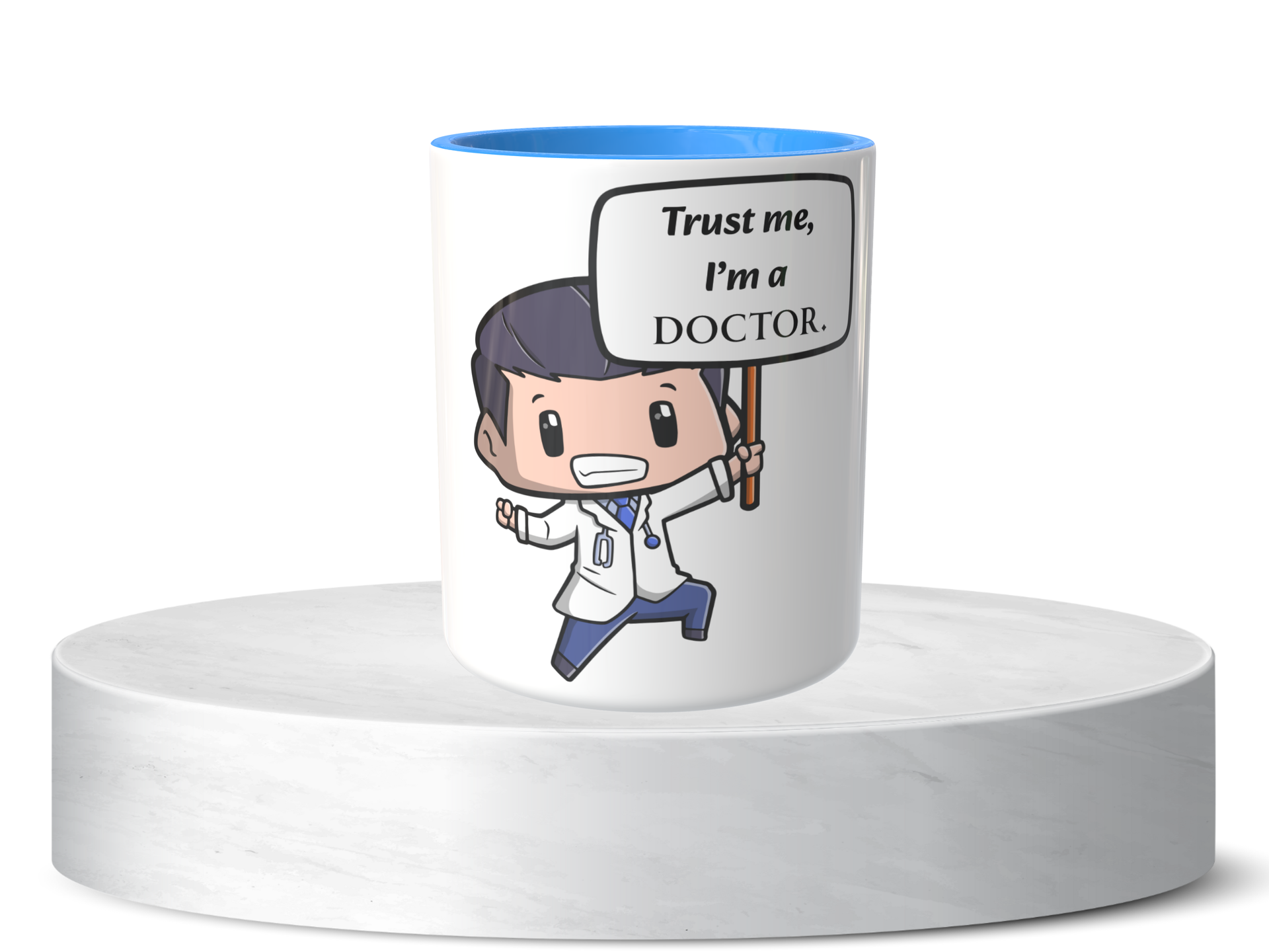 Śmieszny Kubek Niesklasyfikowane - Trust me, im a doctor 2