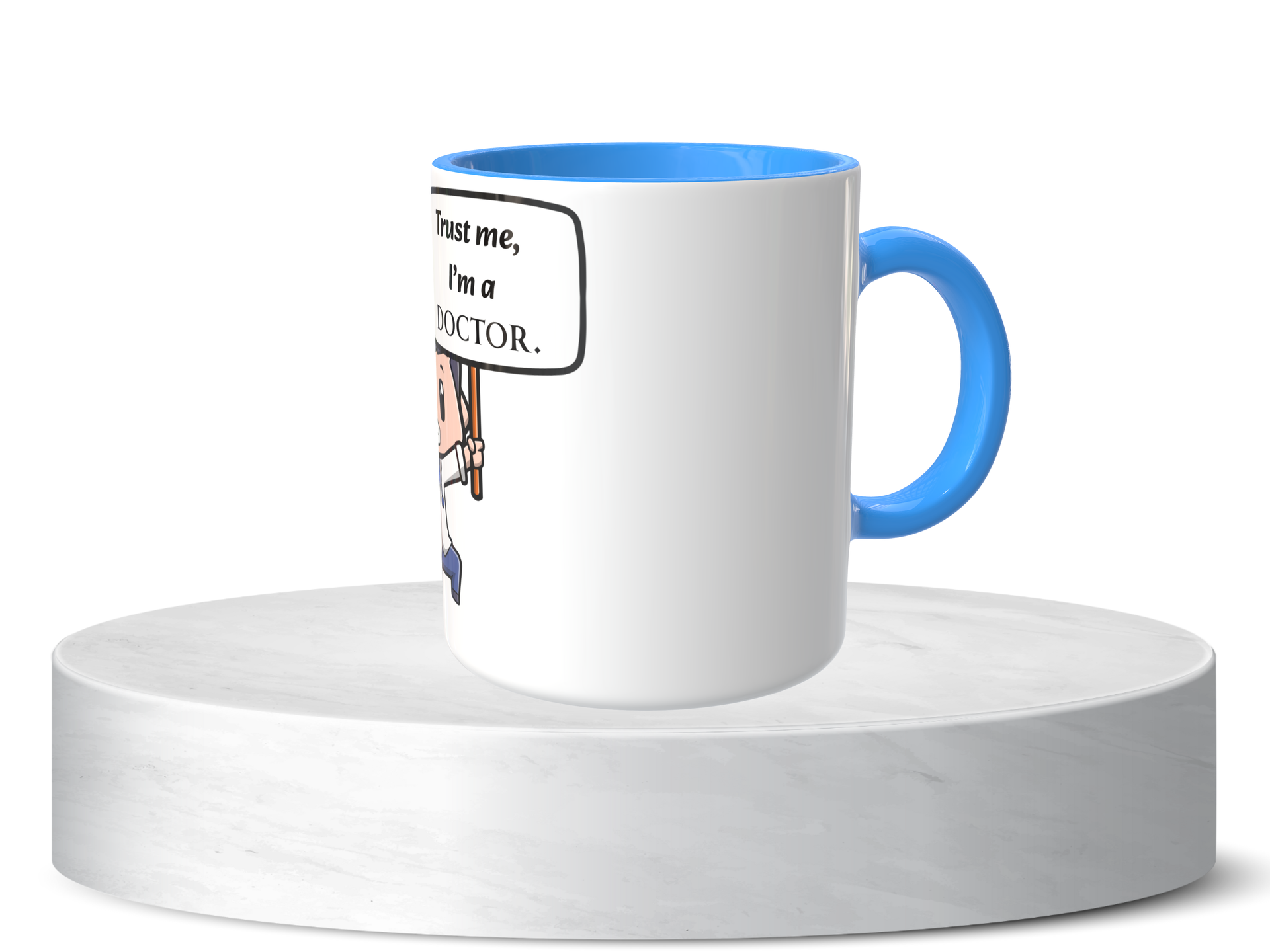 Śmieszny Kubek Niesklasyfikowane - Trust me, im a doctor 2