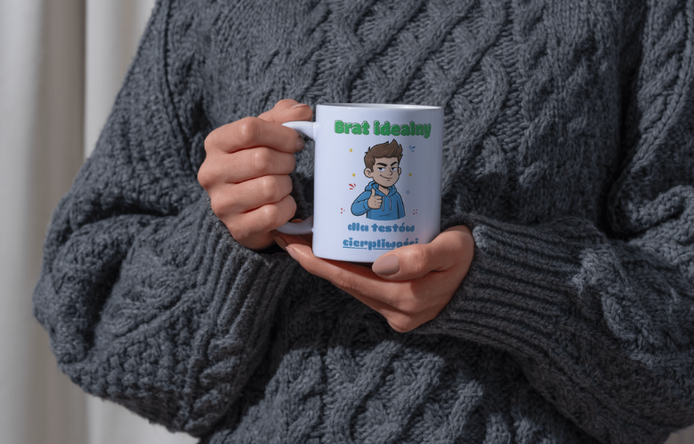 Świąteczny Kubek na Święta - Brat idealny - dla testów cierpliwości - obrazek 6