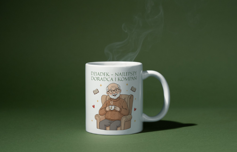 Świąteczny Kubek na Święta - Dziadek - najlepszy doradca i kompan - obrazek 6