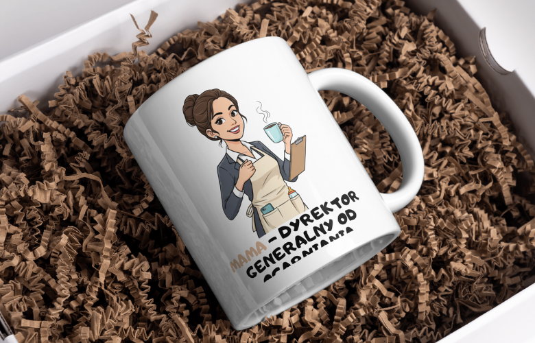 Świąteczny Kubek na Święta - Mama - dyrektor generalny od ogarniania - obrazek 6