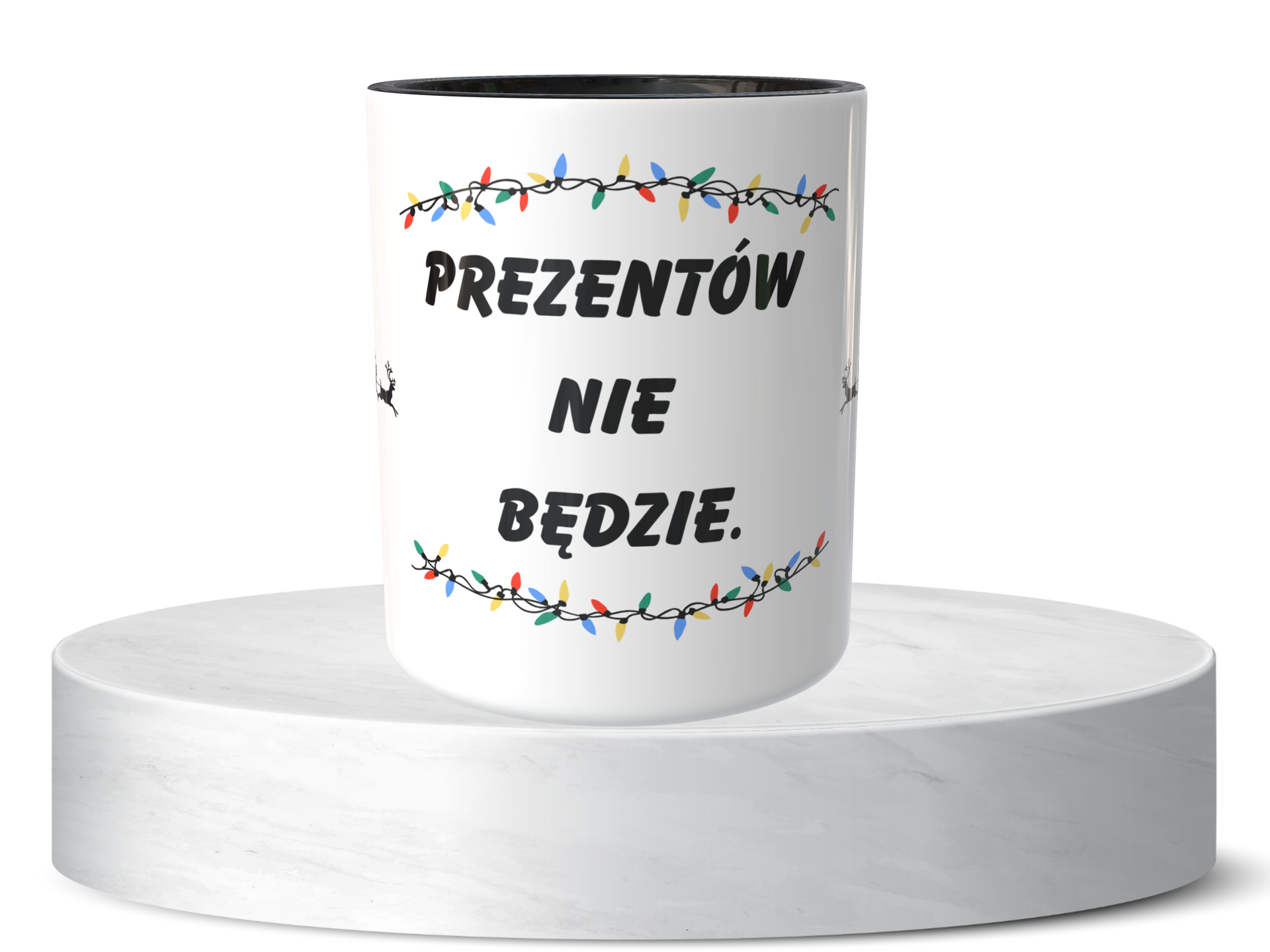 Świąteczny Kubek na Święta - Prezentów nie będzie - obrazek 6